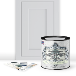 Heathered Gray (light cool gray), Heirloom Traditions All-In-One Paint