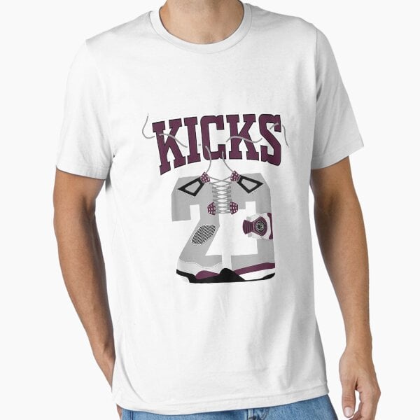 Kicks 23 Made To Match Jordan 4 P S G Retro  Essential T-Shirt