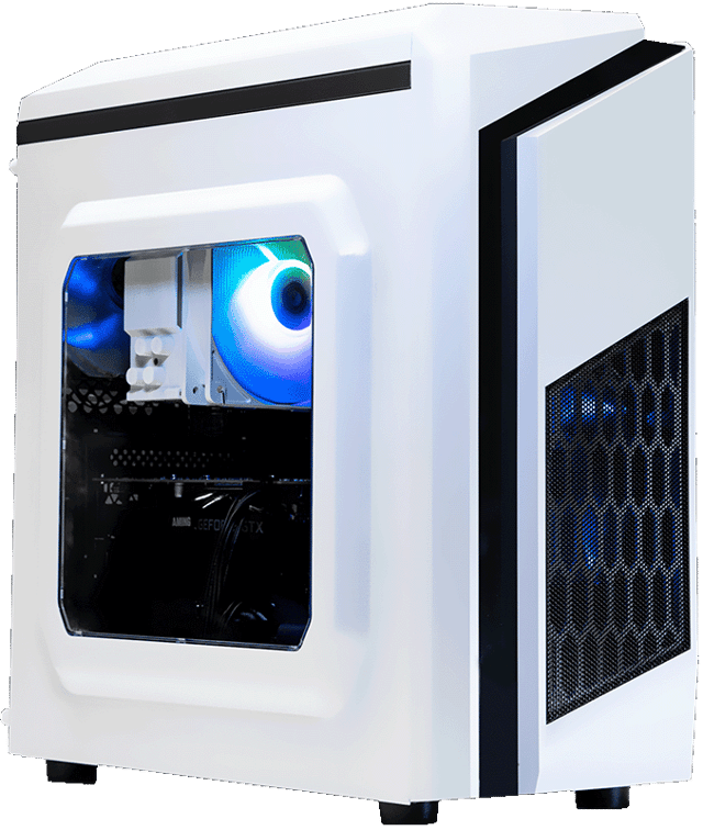 AMD 4500, 16GB RAM, 1TB SSD, GTX 1660 Super - DIYPC F2 White