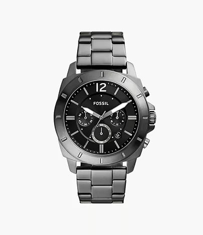 Privateer Chronograph Smoke Stainless Steel Watch