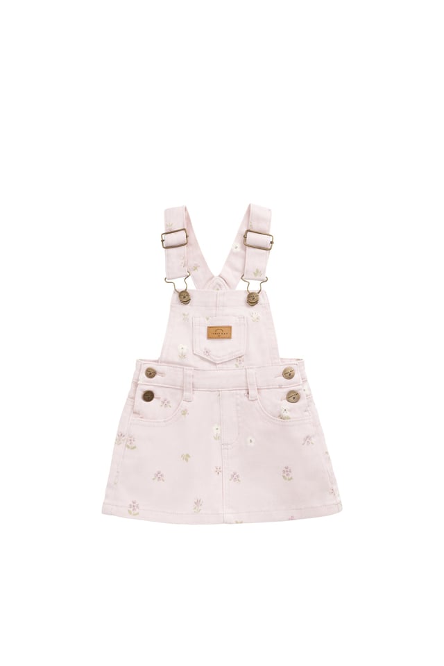 Overall Dress - Carissa Mauve Large