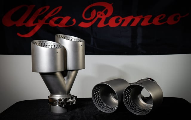 Stradale Exhaust Tips (Giulia / Stelvio) — Club Alfa