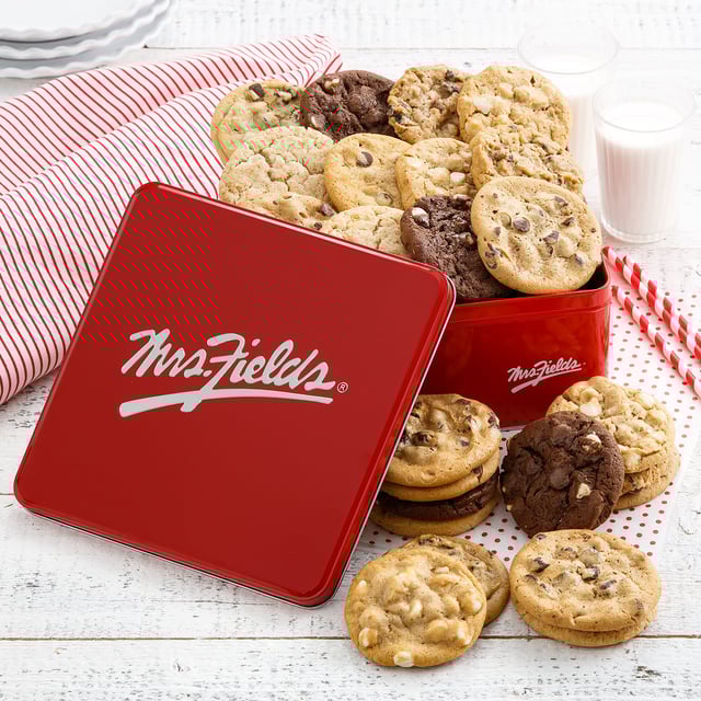 Mrs. Fields Two Dozen Signature Cookie Tin