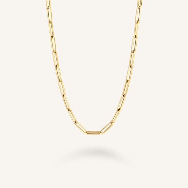 Paper Clip Chain Necklace