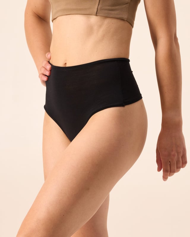 High Waisted Thong