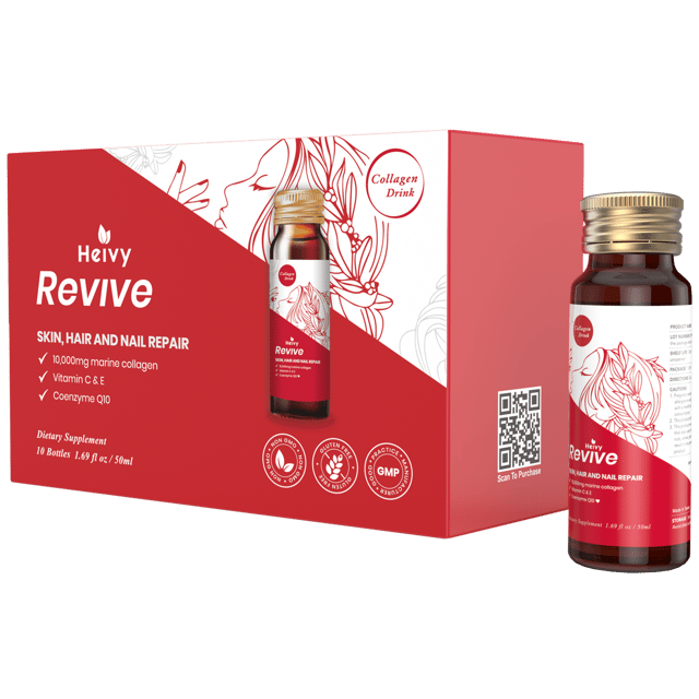 HEIVY REVIVE Collagen Drink - Skin, Hair, & Nails