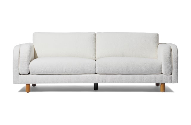 Ojai Sofa Ivory Boucle Fabric