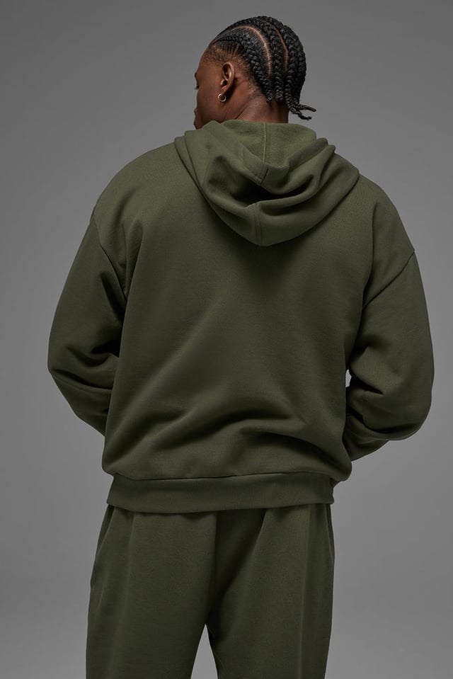 Accolade Hoodie - Green Olive