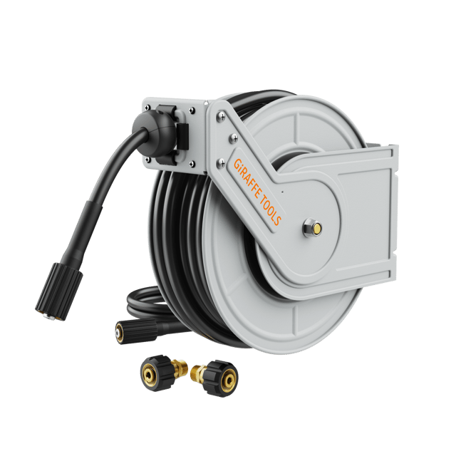 Retractable Pressure Hose Reel-1/4in