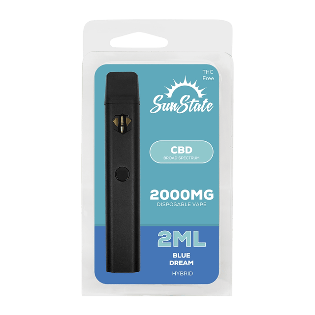 CBD Broad Spectrum Disposable Vape - 2000mg