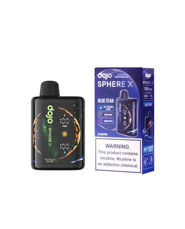 Dojo Sphere X Disposable Vape Kit 1100mAh 20ml