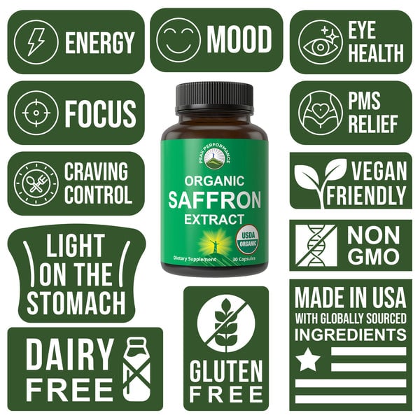 Organic Saffron Capsules