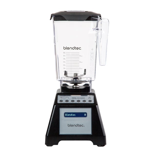Blendtec Total Classic Original WildSide+ 90oz Jar Professional Grade Power Blender Black - Certified Refurbished