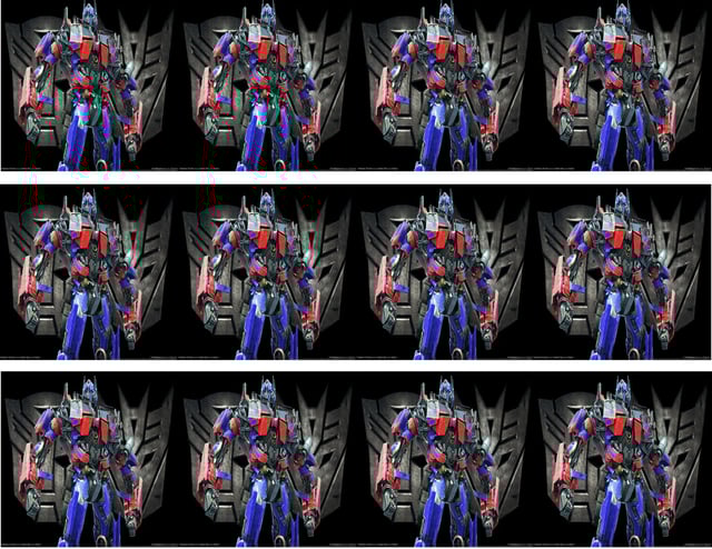Transformers Optimus Prime with a Black Background Edible Cake Topper Image Strips ABPID06664