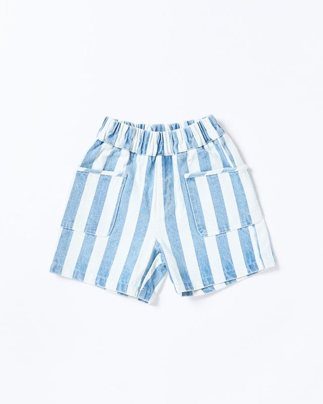 Remy Short - Denim Stripe