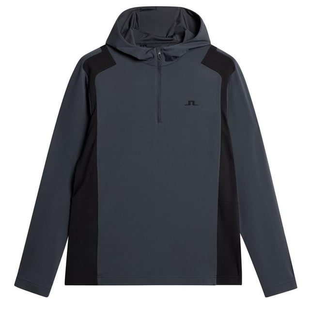J.Lindeberg Men's Lukas Quarter Zip Golf Hoodie