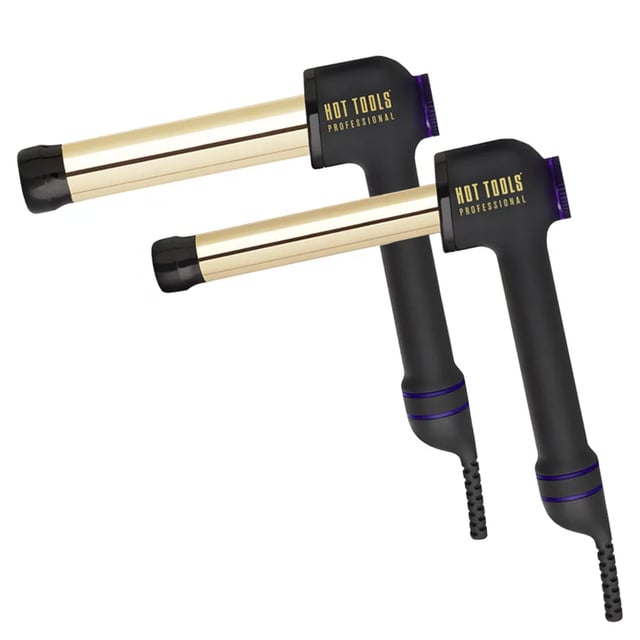 Black Gold 24K Gold Curl Bar