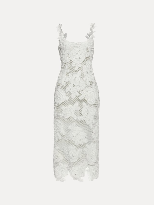 English Rose Crochet Dress