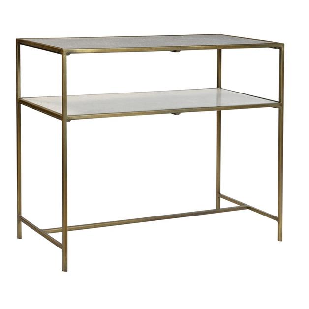 Higgins Console - Brass Finish