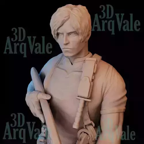 Leon Scott Kennedy - Resident Evil 4 | 3D Print Model