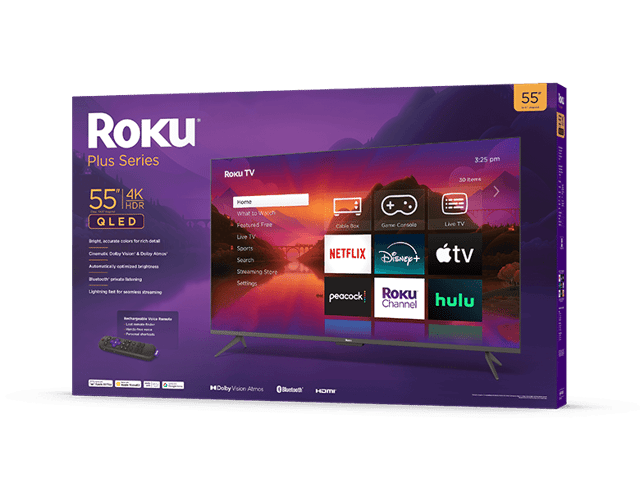 Roku Plus Series 4K TV 55"