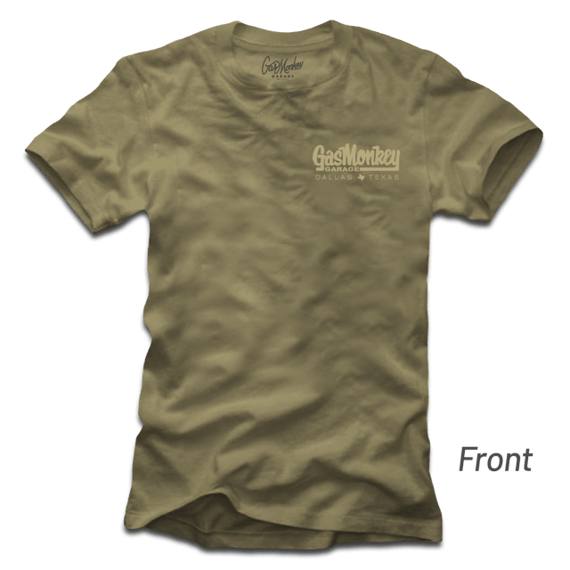 Simple Logo Tee - Olive + 500 Bonus Entries