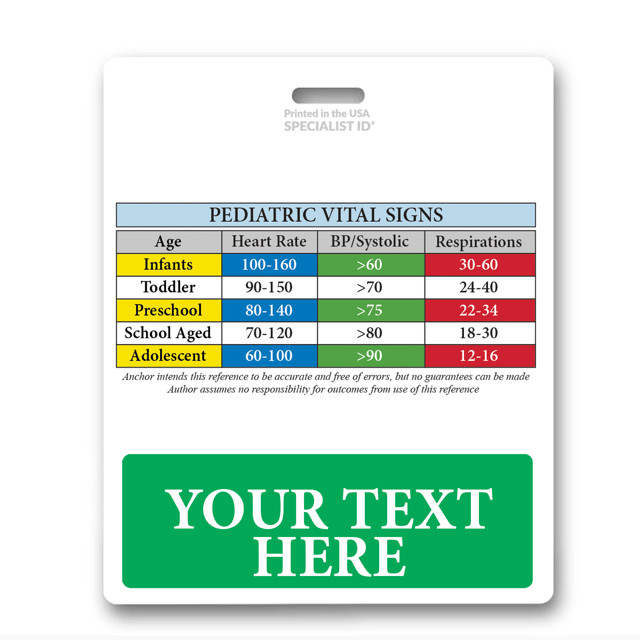 Oversized Fully Customizable Badge Buddy Horizontal XL- (Extra Large Size)