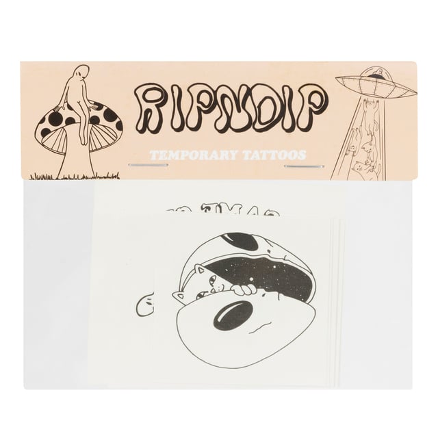 We Out Here Tattoo Sheet (Black)