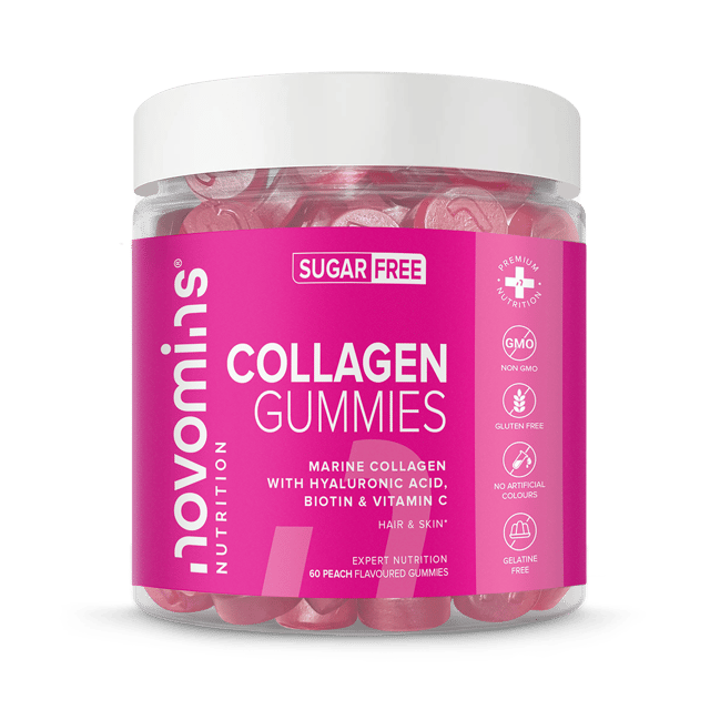 Novomins Collagen Sugar-Free Peach-Flavoured 60 Gummies
