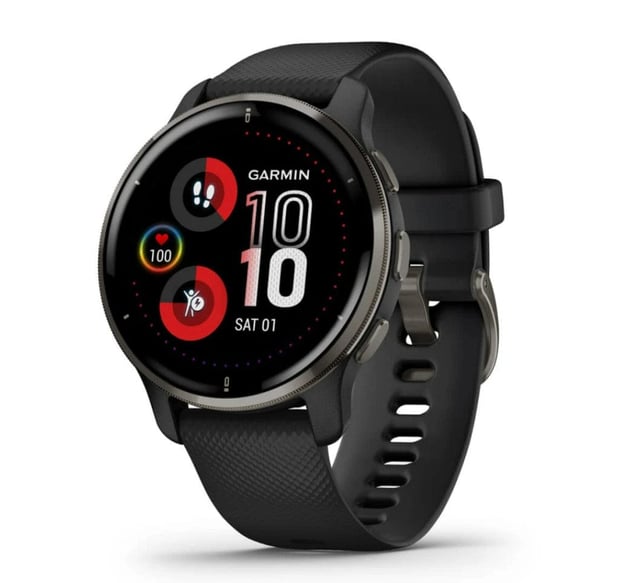 Garmin Venu 2 Plus GPS Smartwatch Black/Slate - Certified Refurbished