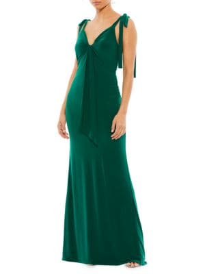 Low Back Jersey Gown