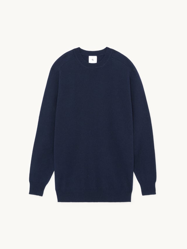 G. Label by goop Gia Oversize Cashmere Crewneck