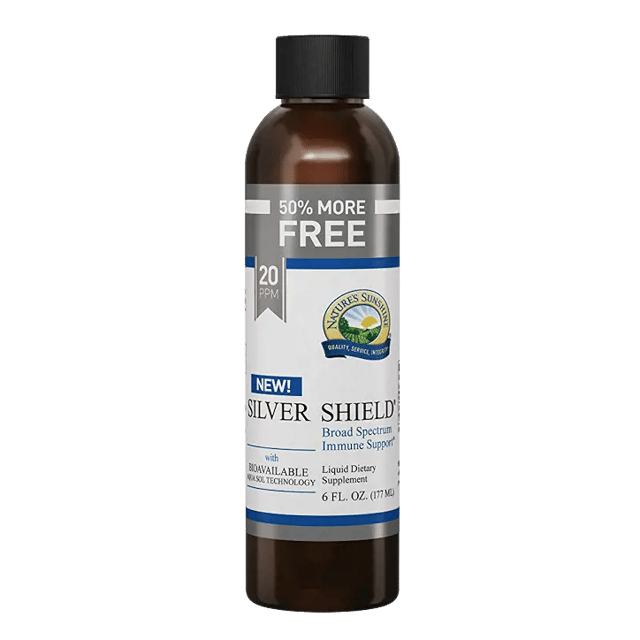 Silver Shield w/ Aqua Sol
