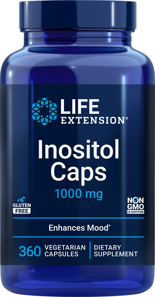 Inositol Caps, 1000 mg, 360 vegetarian capsules
