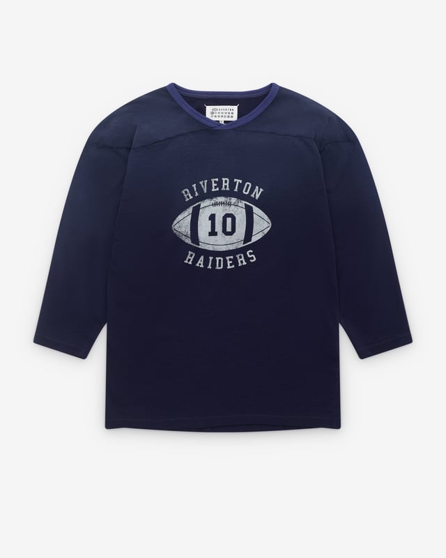 Maison Margiela - Men's Riverton Raiders T-Shirt - (Blue)
