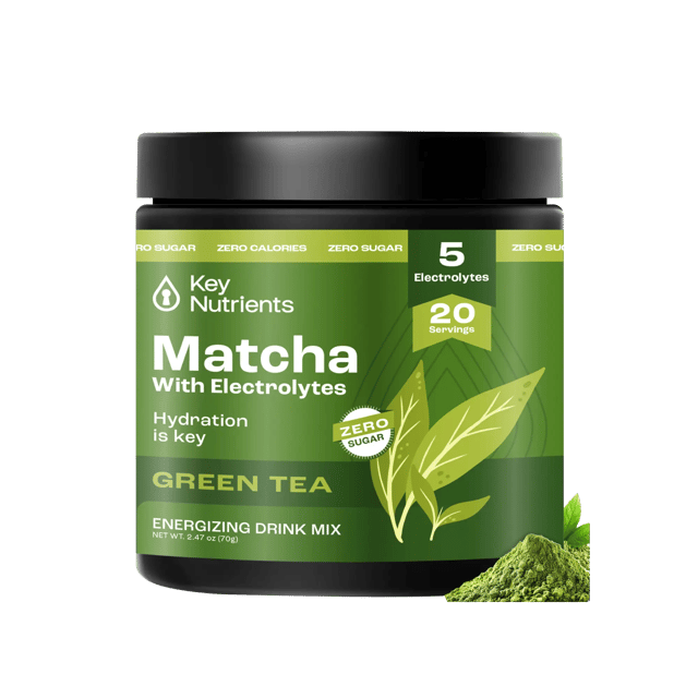 Matcha Powder with Electrolytes