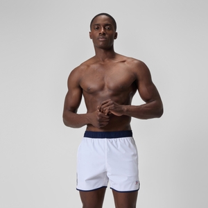 Men's Jetstream Retro Logo Volley 16" Swim Trunks White