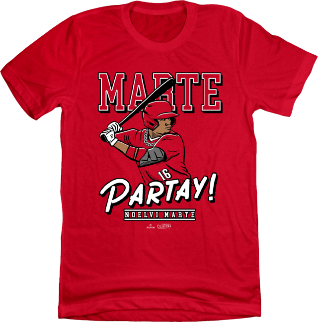 Noelvi Marte Partay MLBPA T-shirt