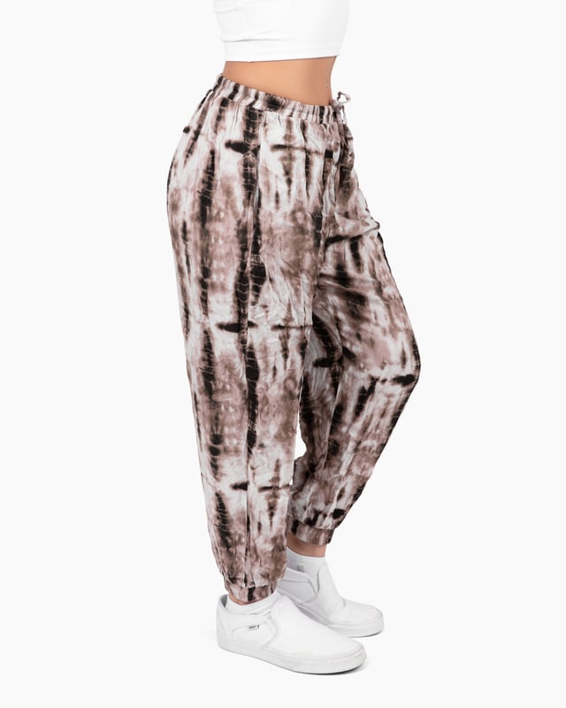 Miami Print Jogger Harem Pants