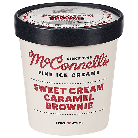 Mcconnells Ice Cream Brwnie Swt Crm Crml - 1 PT