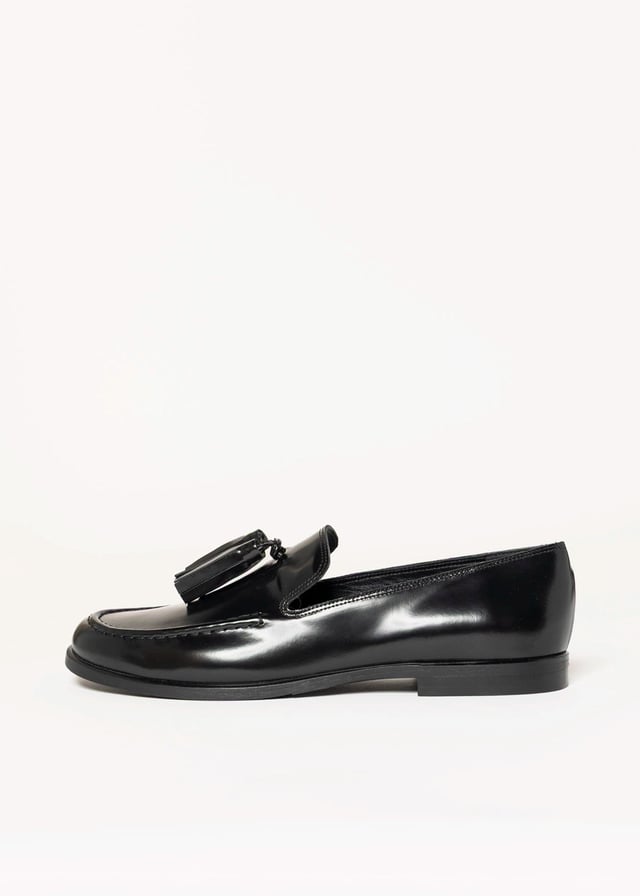 Leather Loafer With Tassel