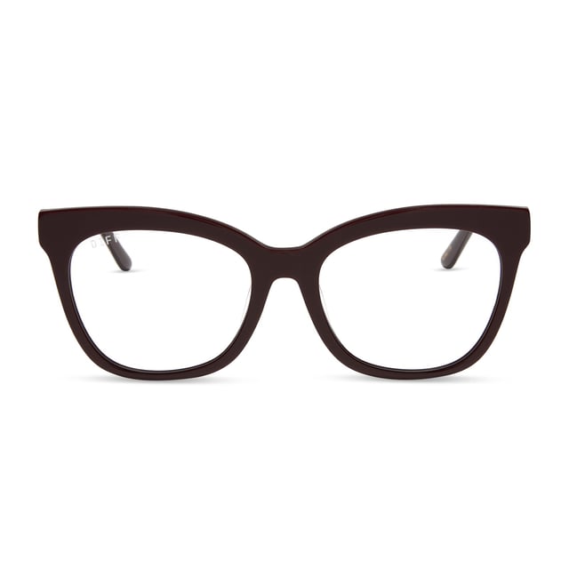 JESSIE JAMES DECKER - WINSTON + BURGUNDY + PRESCRIPTION GLASSES