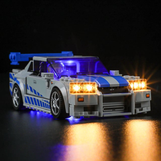 Light Kit For 2 Fast 2 Furious Nissan Skyline GT-R (R34) 76917-Briksmax