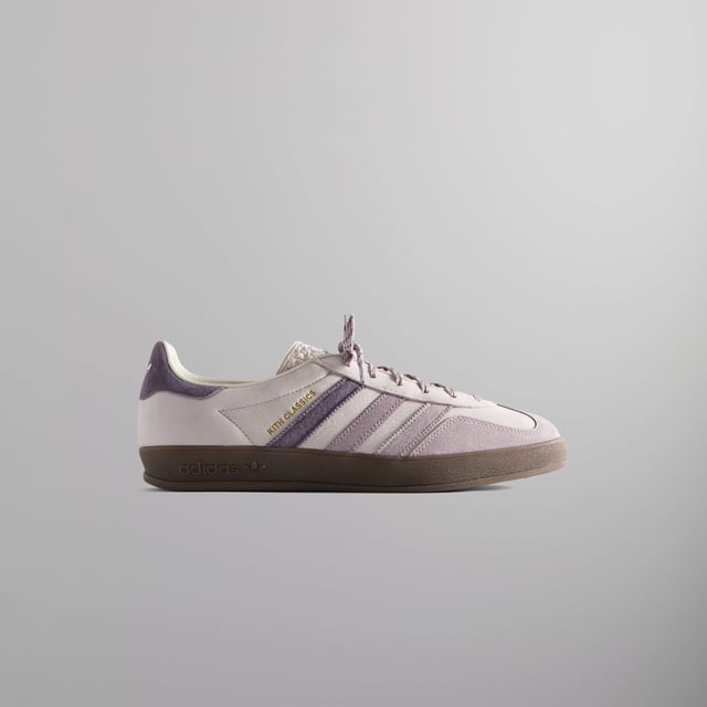 Kith Classics for adidas Originals Gazelle Indoor - Ash Purple / Ice Purple / Gum