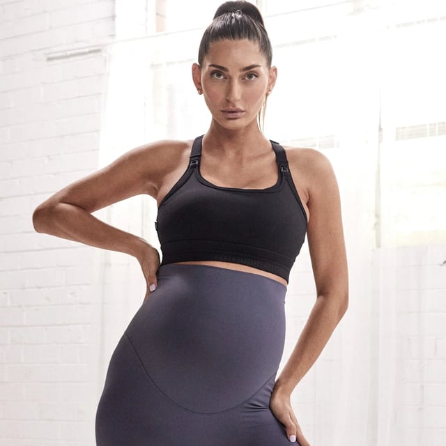 Elevate Nursing Sports Bra - Black