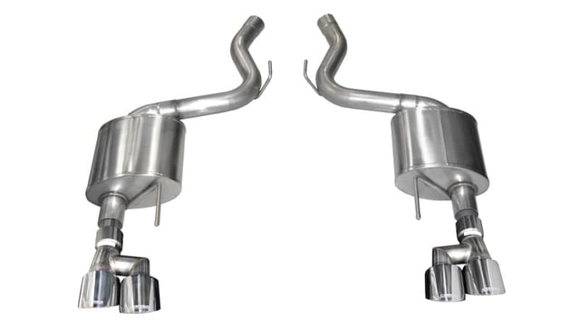 Corsa 18-19 Ford Mustang 5.0L 3in Touring Axle-Back Dual Rear - 21041