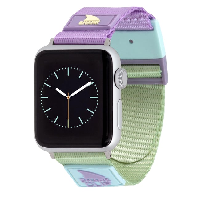 APPLE WATCH™ CLIP STRAP LAVENDER LIME