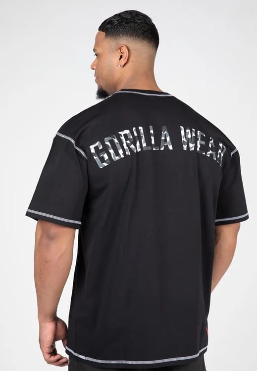 Saginaw Oversized T-Shirt - Black - 4XL