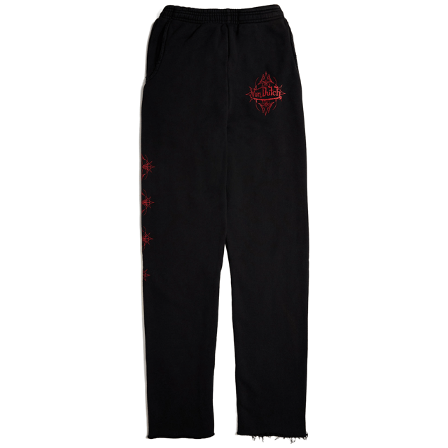 Von Dutch Vintage Black & Red Chopper Sweats