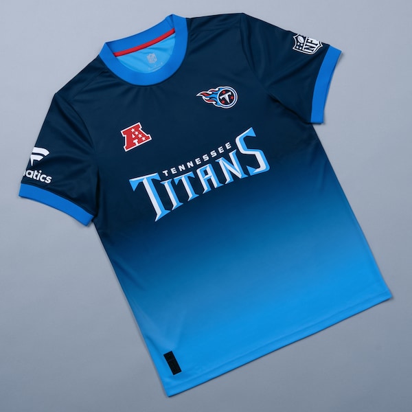 Men's Fanatics Navy Tennessee Titans NFL Football x Football Fan Top